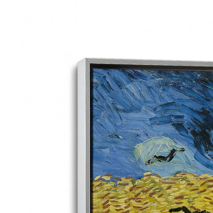 [Color:Polished Chrome], Picture of art in a Polished Chrome frame at an angle