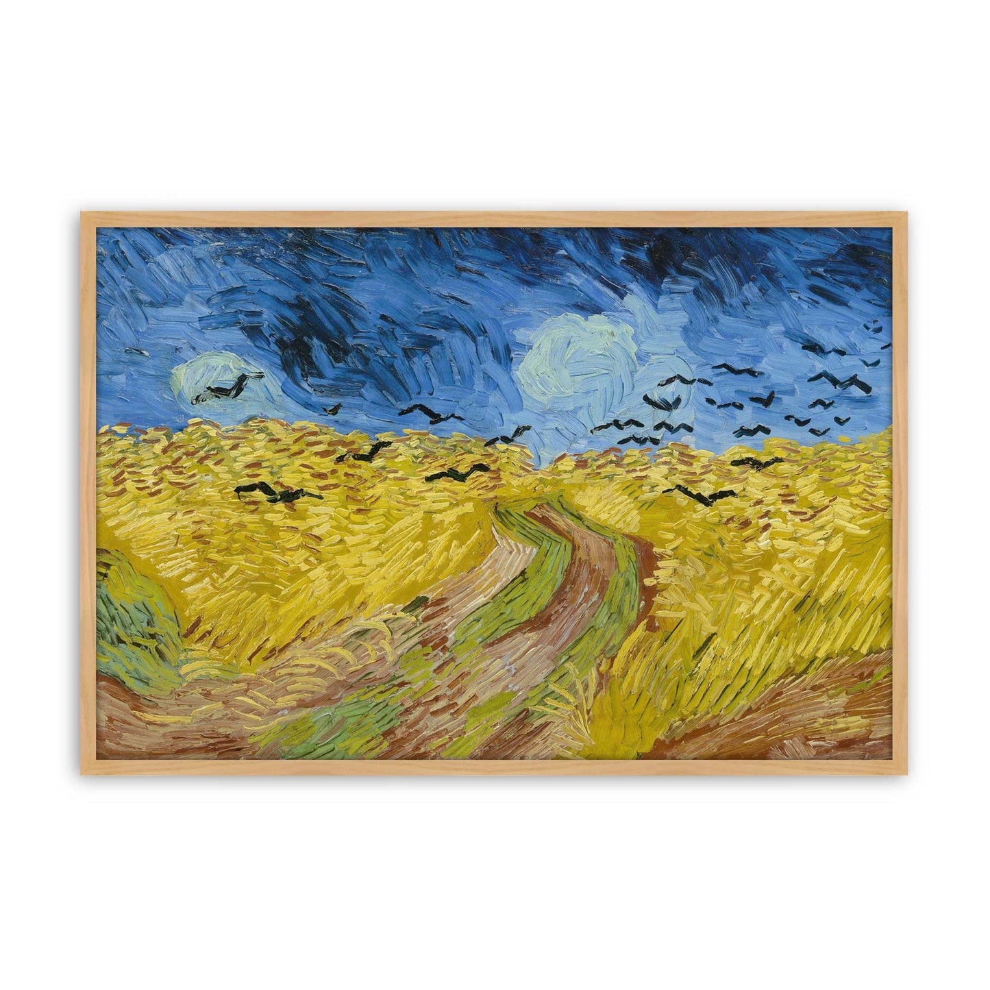 [Color:American Maple], Picture of art in a American Maple frame
