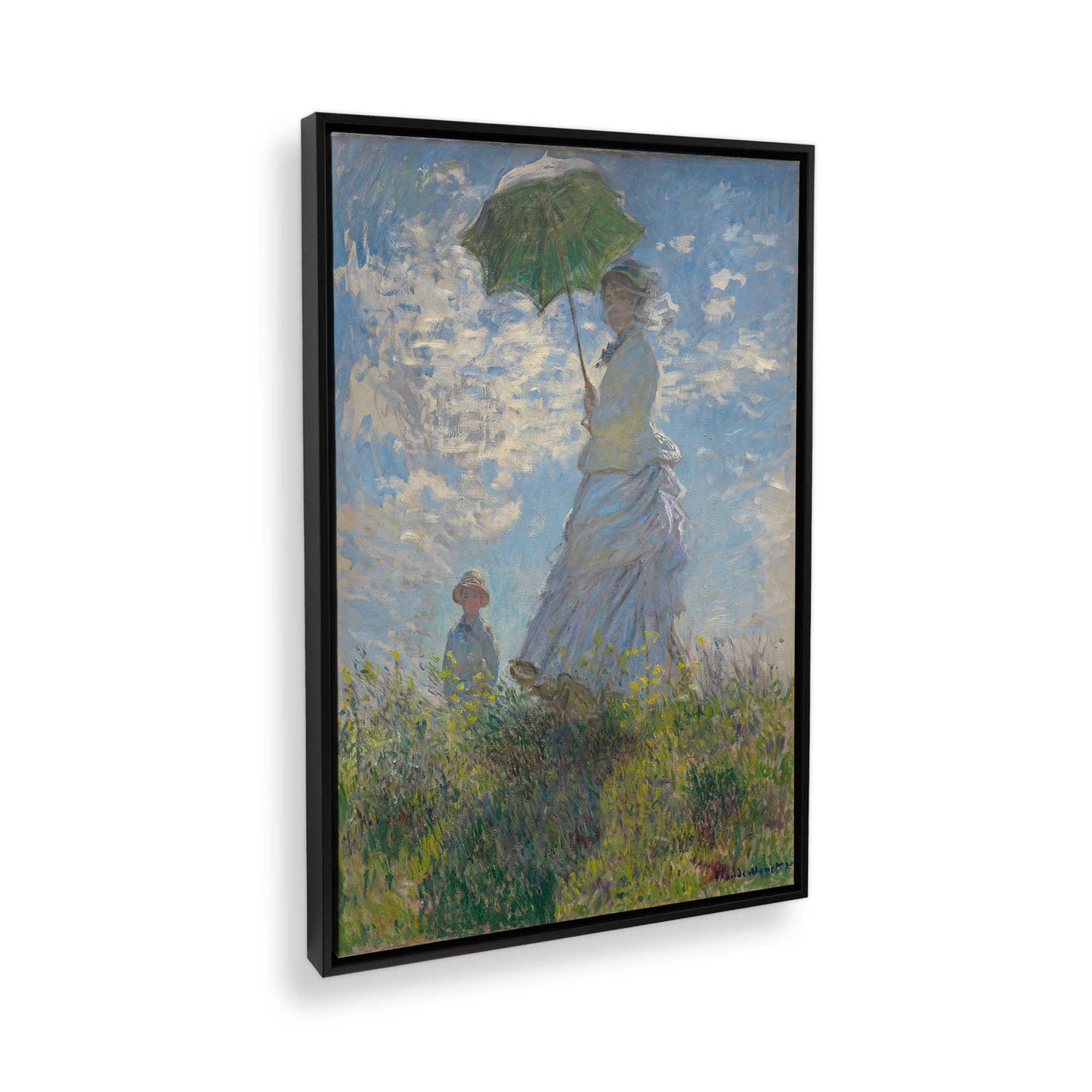 [Color:Satin Black], Picture of the corner of the art