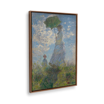 [Color:Walnut], Picture of the corner of the art
