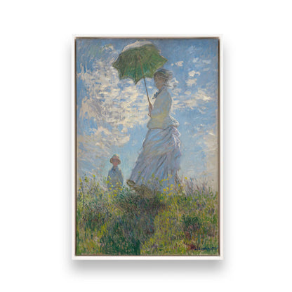 [Color:Opaque White], Picture of art in a White frame