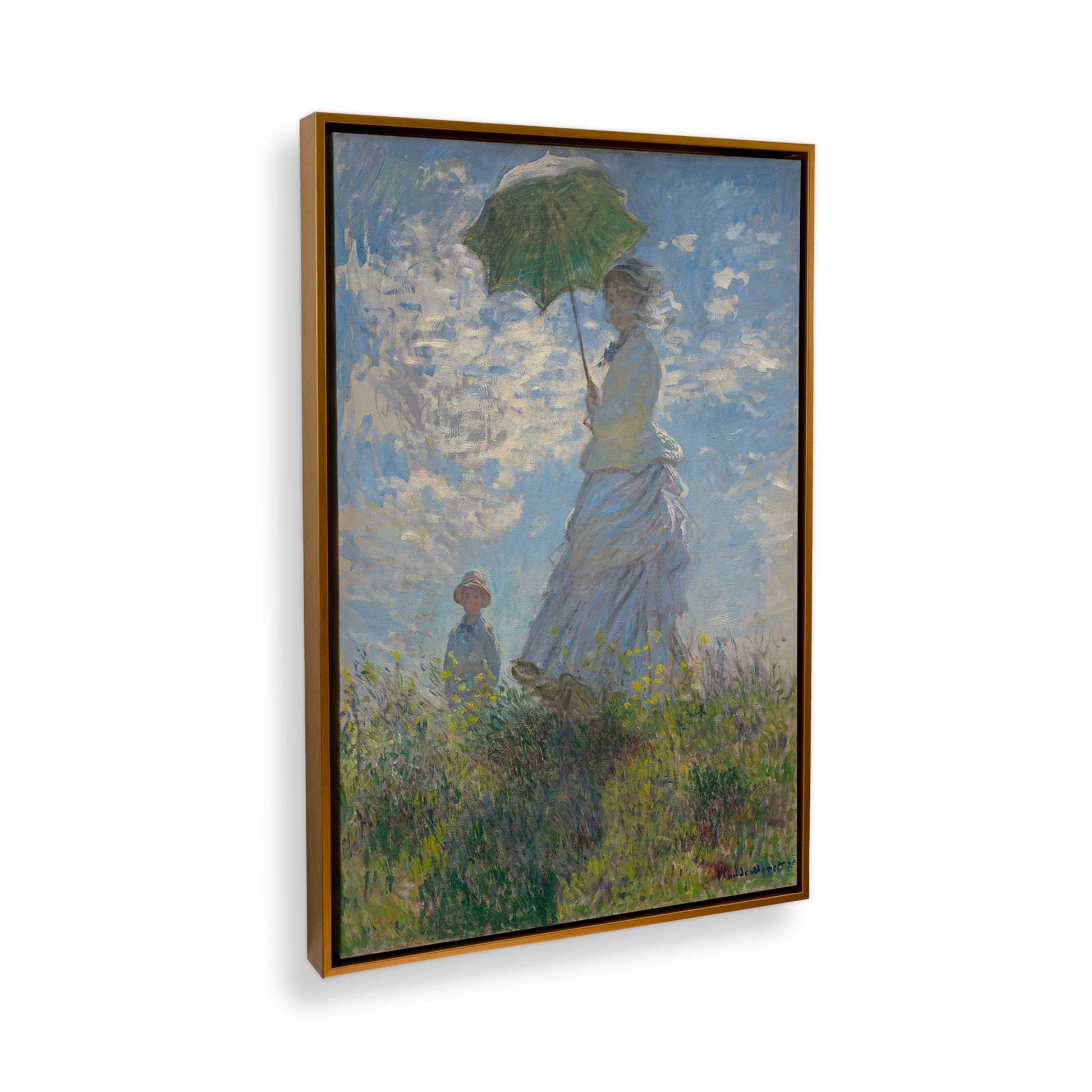 [Color:Polished Gold], Picture of the corner of the art