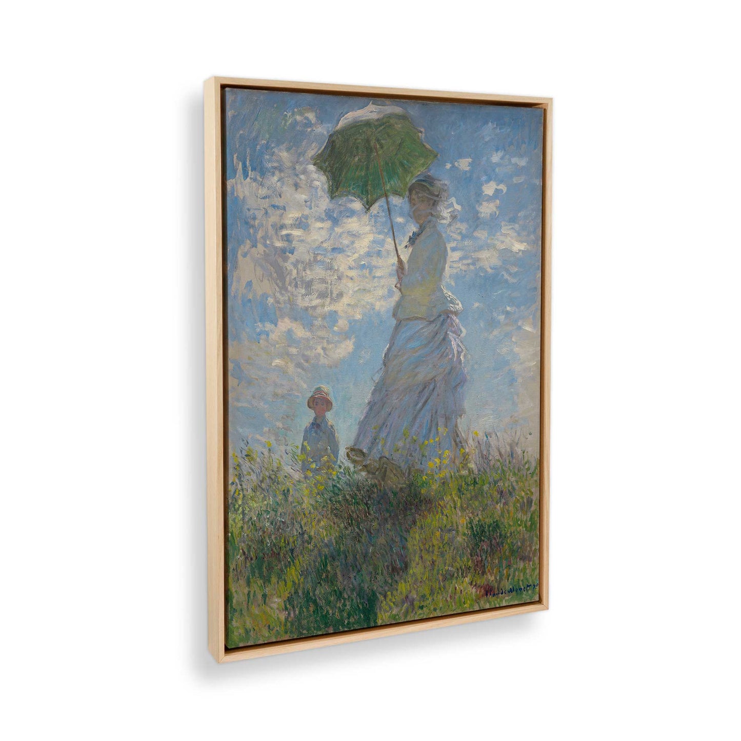 [Color:American Maple], Picture of the corner of the art