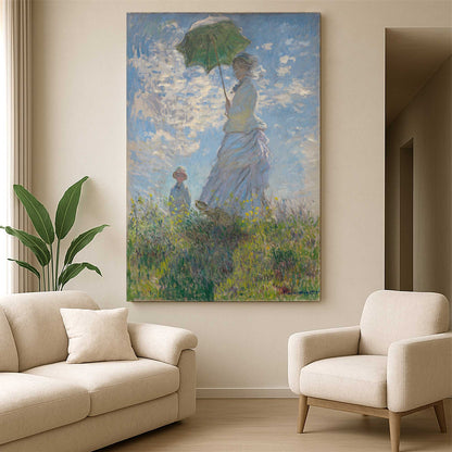 [Color:Stretched Canvas], Picture of art in a room