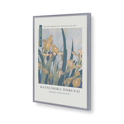 [Color:Polished Chrome], Picture of art in a Polished Chrome frame of the corner