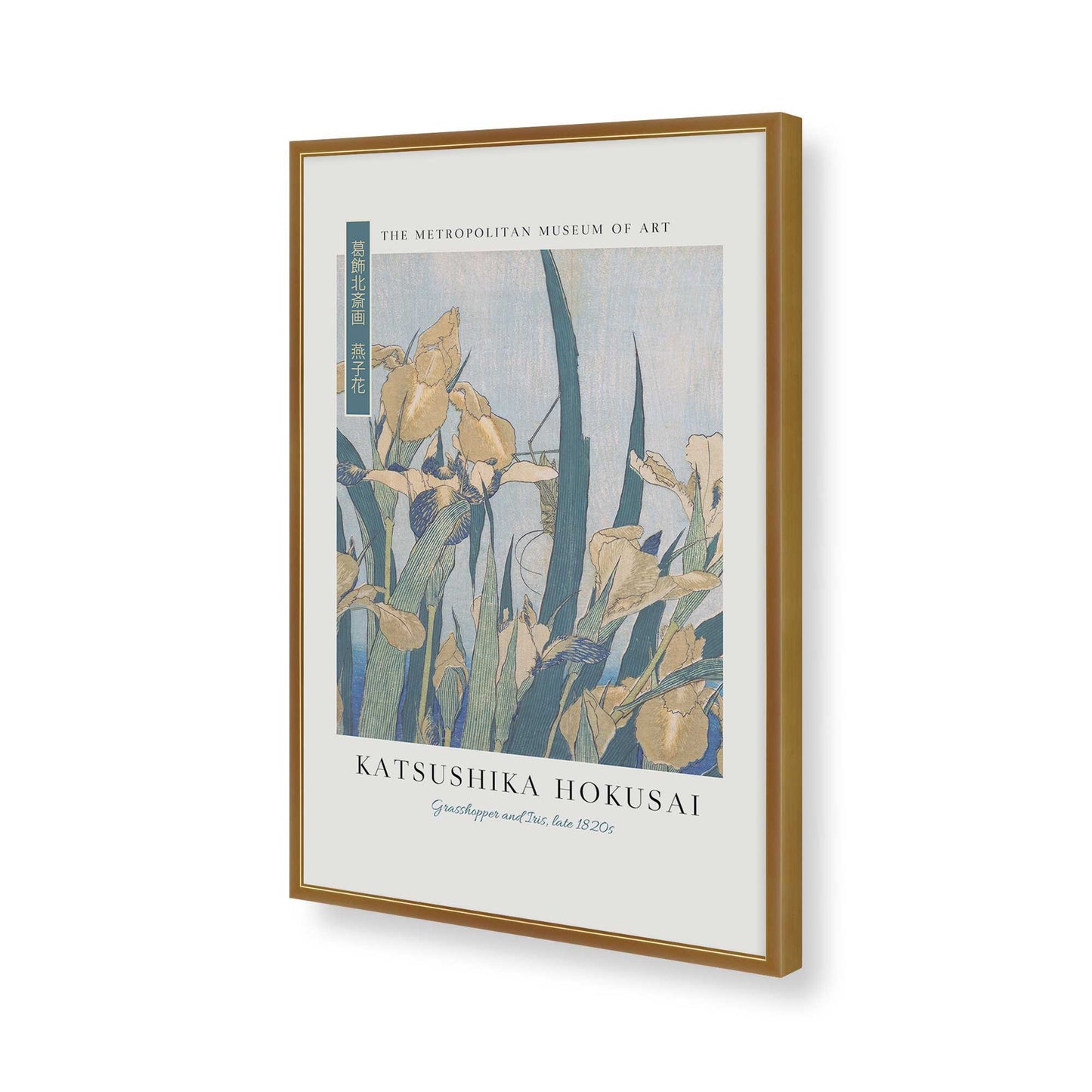 [Color:Polished Gold], Picture of art in a Polished Gold frame of the corner