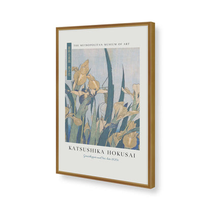 [Color:Polished Gold], Picture of art in a Polished Gold frame of the corner