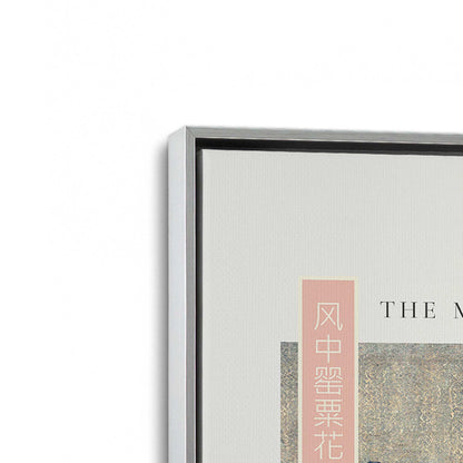 [Color:Polished Chrome], Picture of art in a Polished Chrome frame at an angle