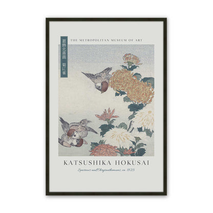 [Color:Satin Black], Picture of art in a Satin Black frame