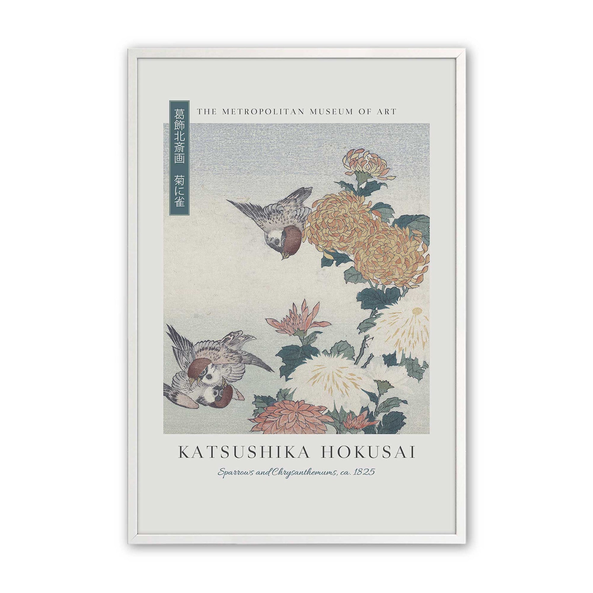 [Color:Opaque White], Picture of art in a Opaque White frame