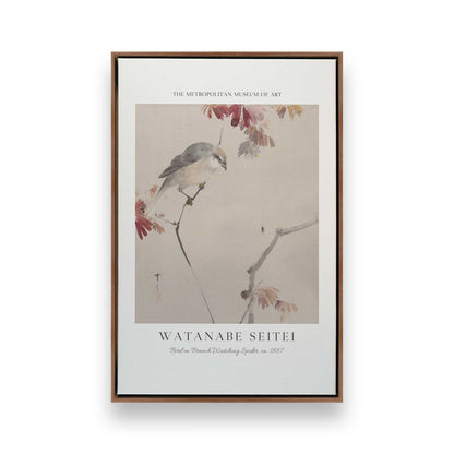[Color:Walnut], Picture of art in a Walnut frame