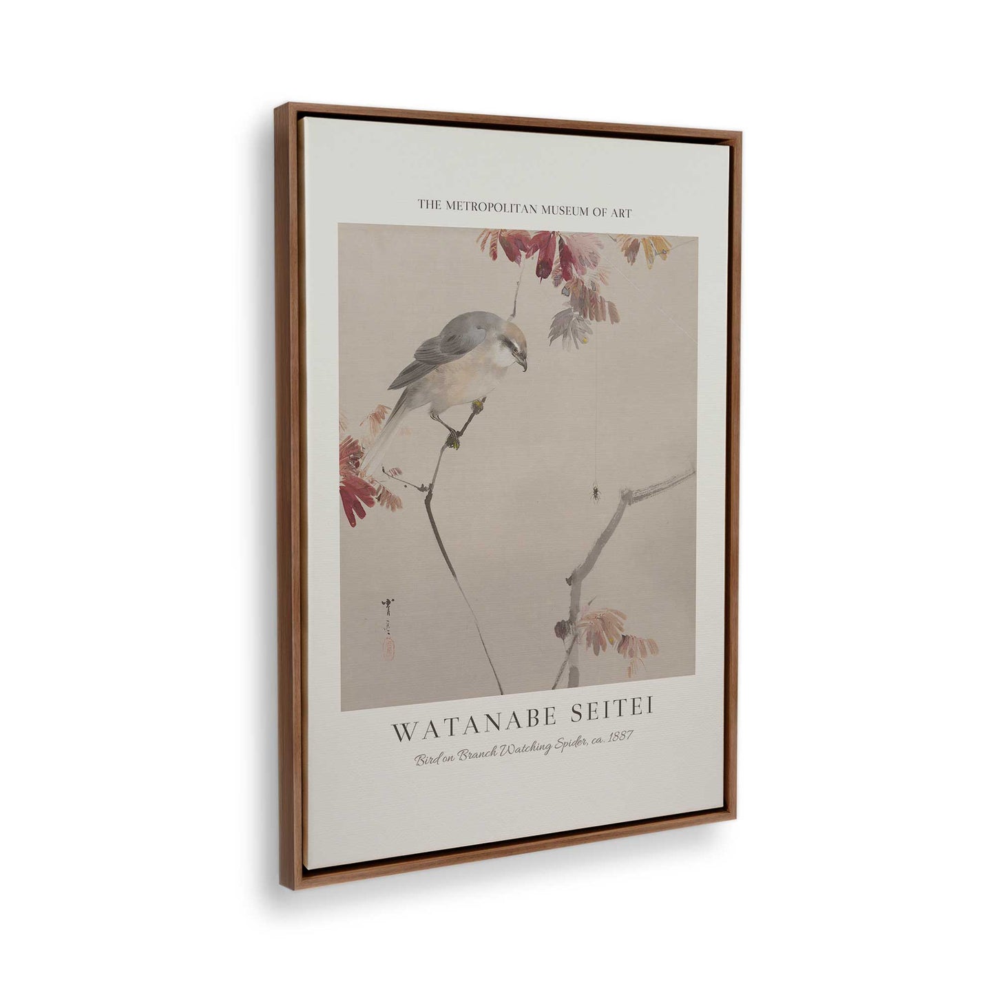 [Color:Walnut], Picture of the corner of the art