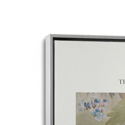[Color:Polished Chrome], Picture of art in a Polished Chrome frame at an angle