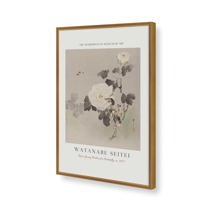 [Color:Polished Gold], Picture of art in a Polished Gold frame of the corner
