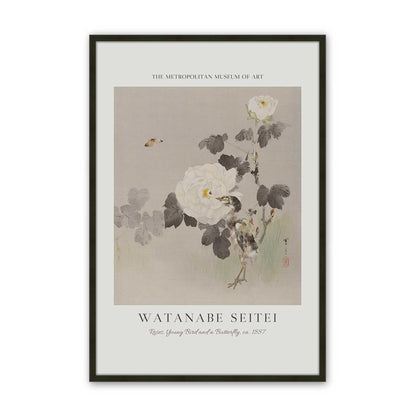 [Color:Satin Black], Picture of art in a Satin Black frame