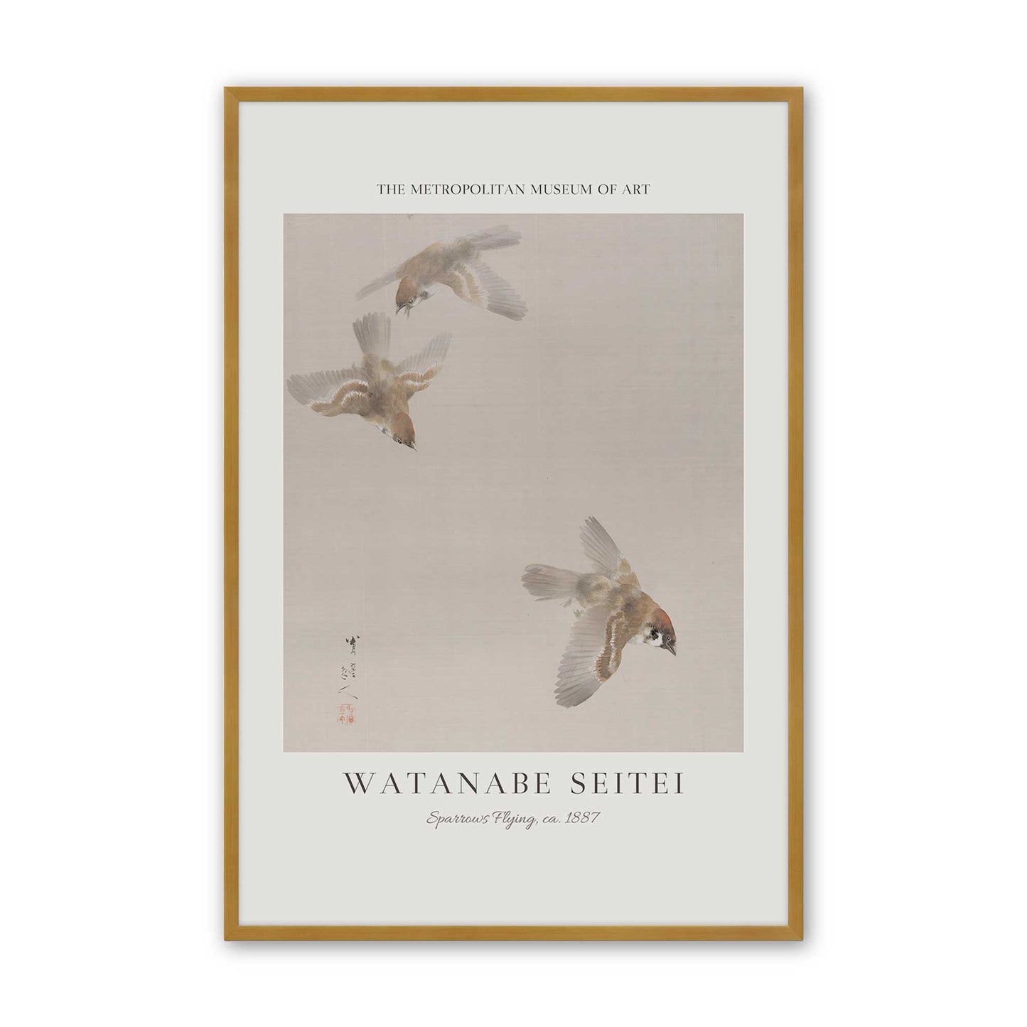 [Color:Polished Gold], Picture of art in a Polished Gold frame