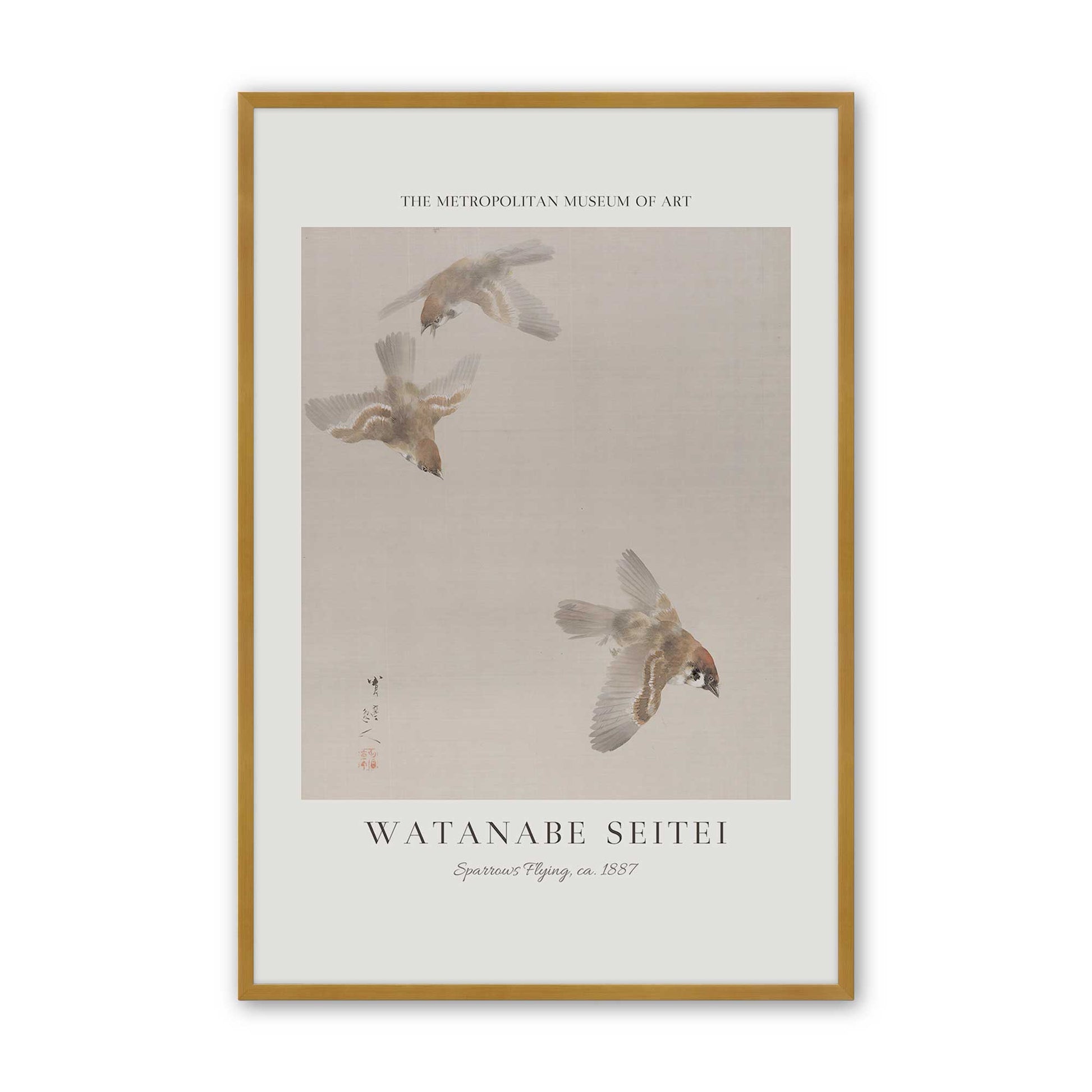[Color:Polished Gold], Picture of art in a Polished Gold frame