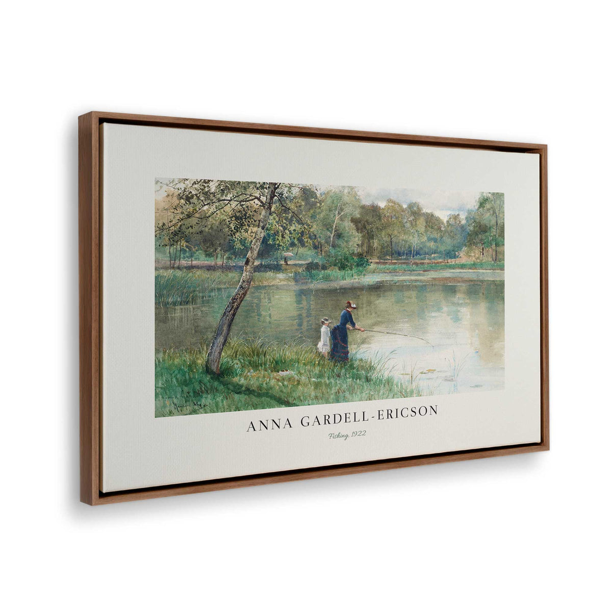 [Color:Walnut], Picture of the corner of the art