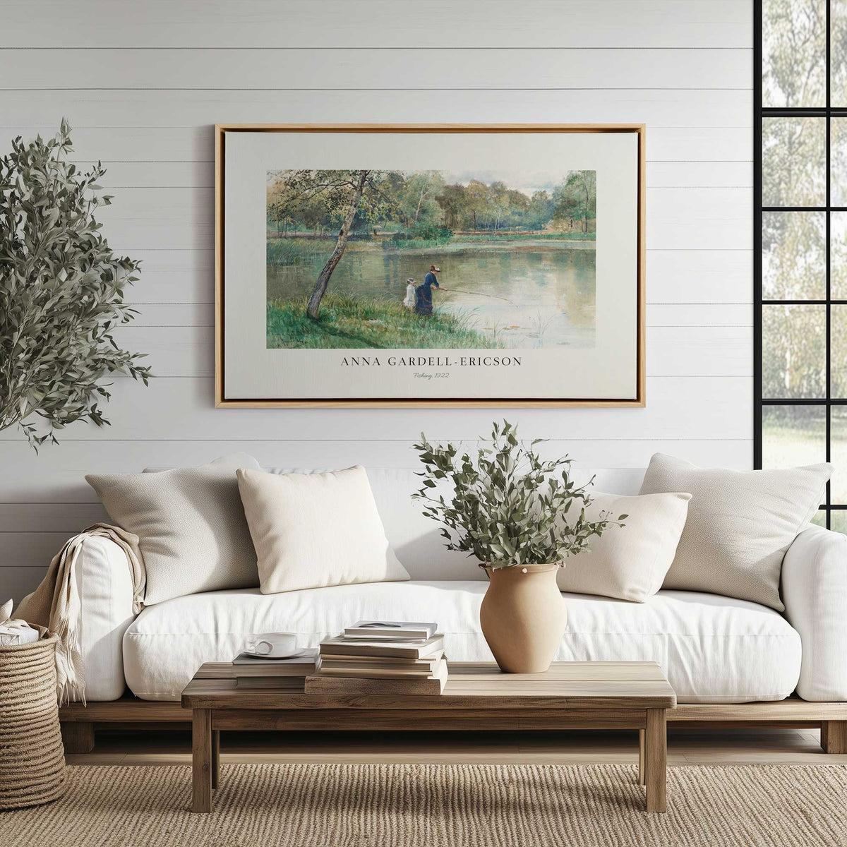 Picture of art in a room