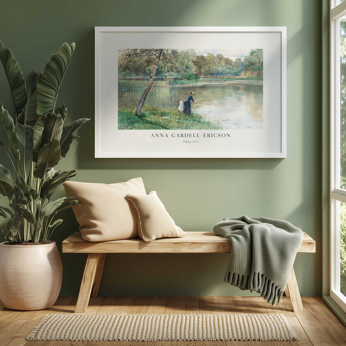Picture of art in a room