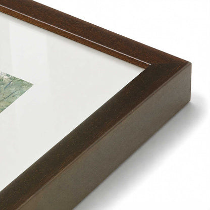 [Color:Belvinder Brown], Picture of art in a Polished Chrome frame at an angle