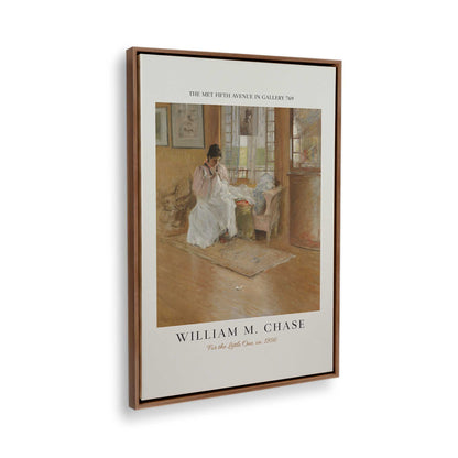 [Color:Walnut], Picture of the corner of the art