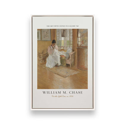 [Color:Opaque White], Picture of art in a White frame