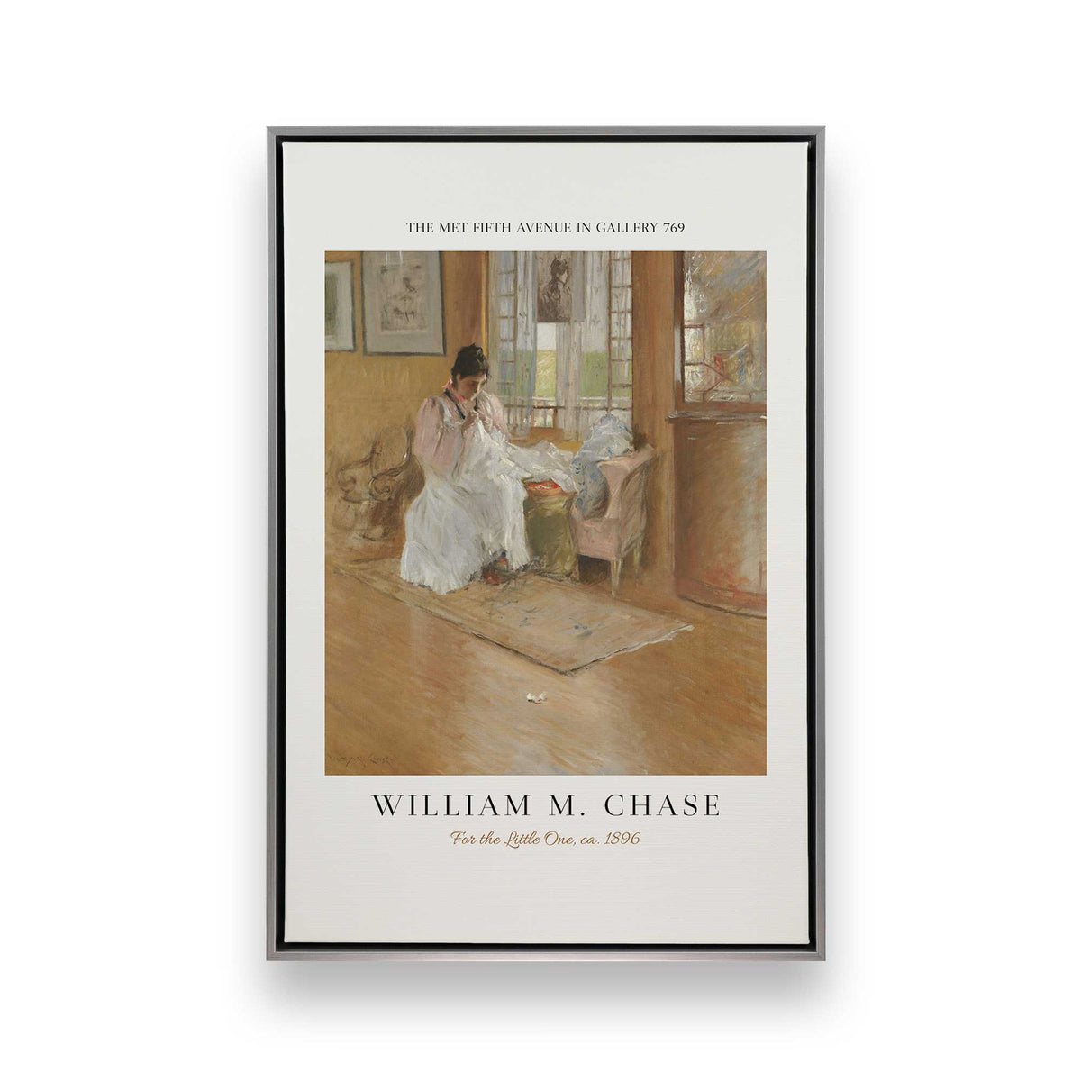 [Color:Polished Chrome], Picture of art in a Polished Chrome frame