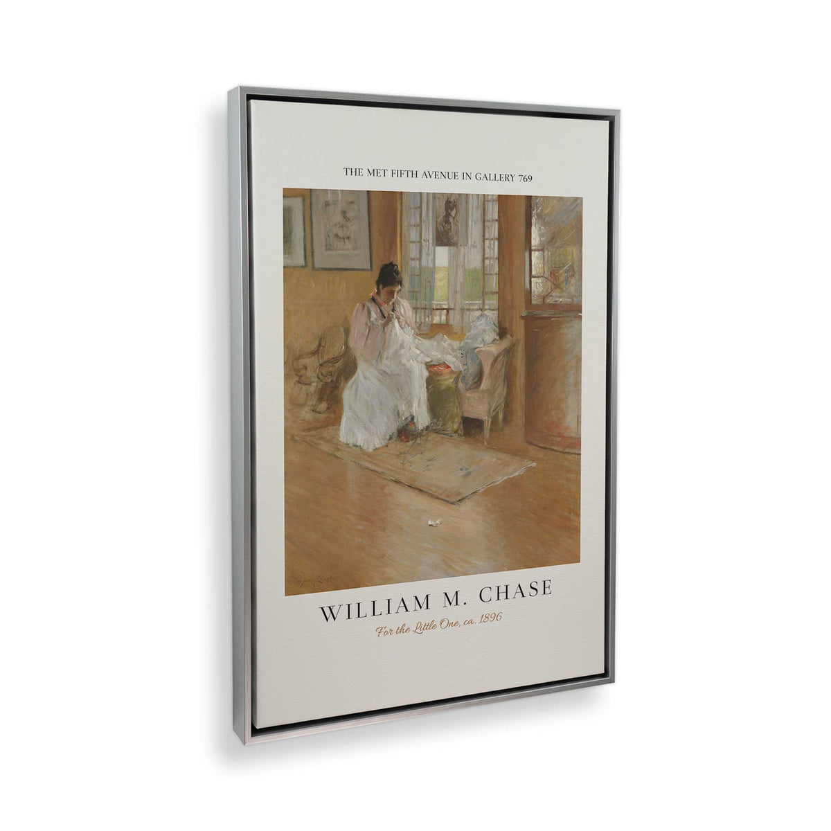 [Color:Polished Chrome], Picture of the corner of the art