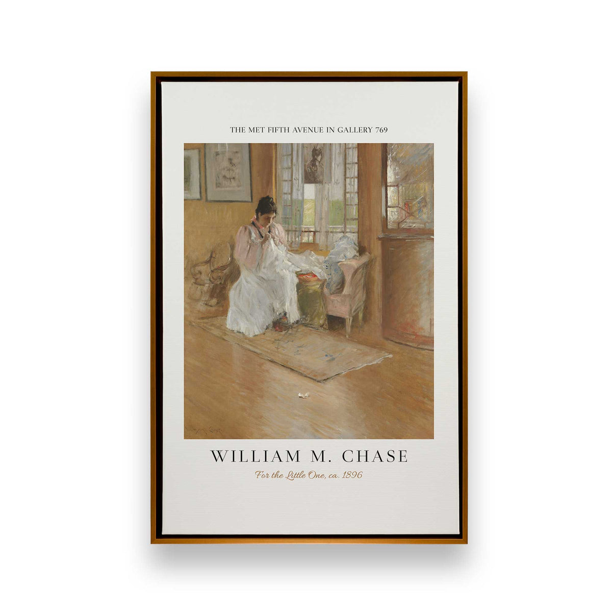 [Color:Polished Gold], Picture of art in a Polished Gold frame