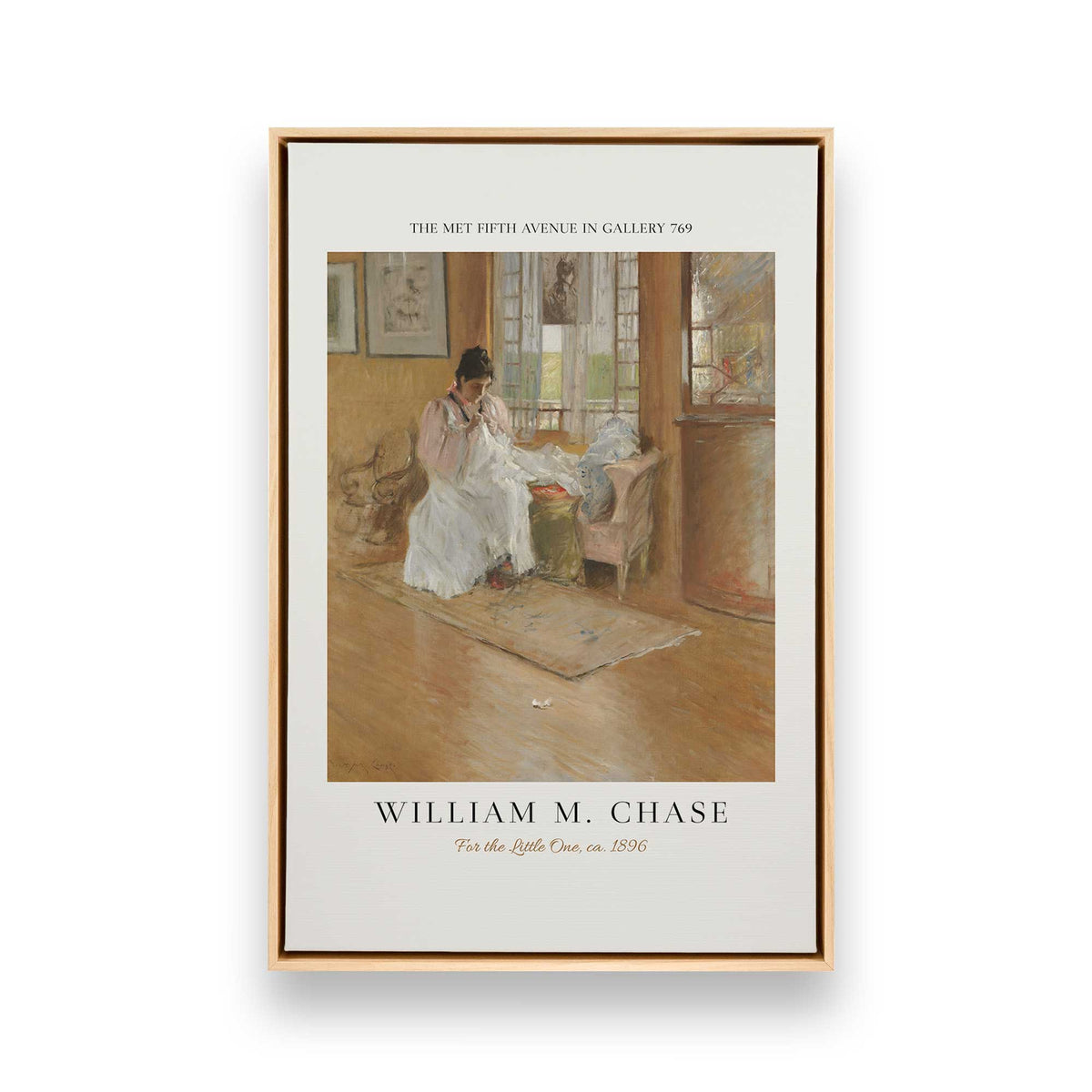 [Color:American Maple], Picture of art in a American Maple frame