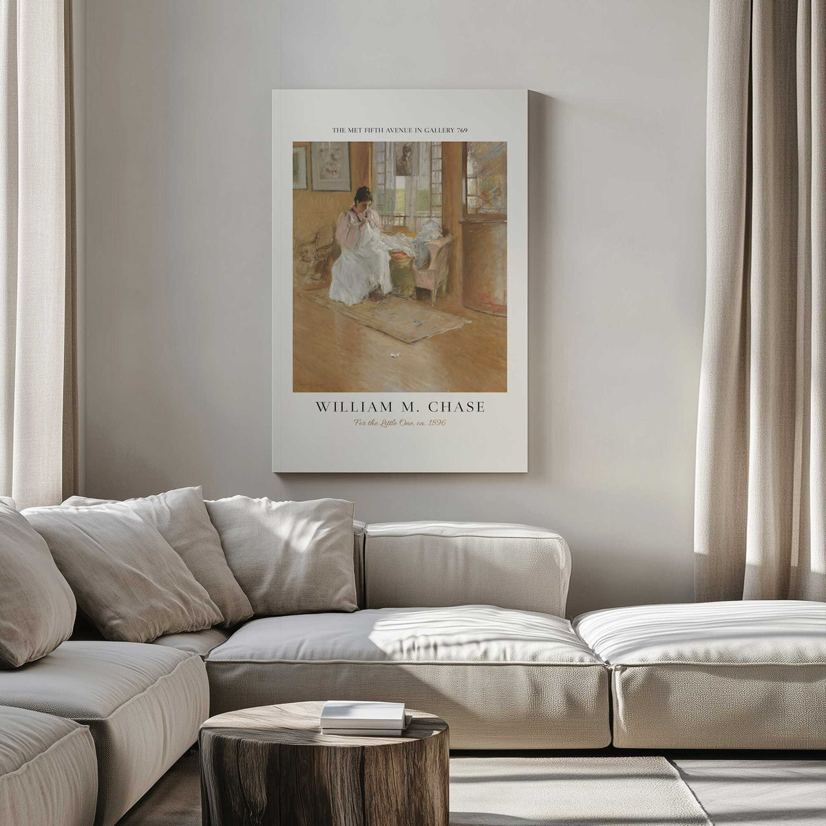 Picture of art in a room