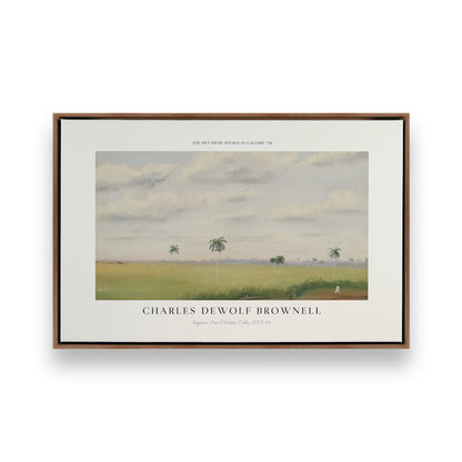 [Color:Walnut], Picture of art in a Walnut frame
