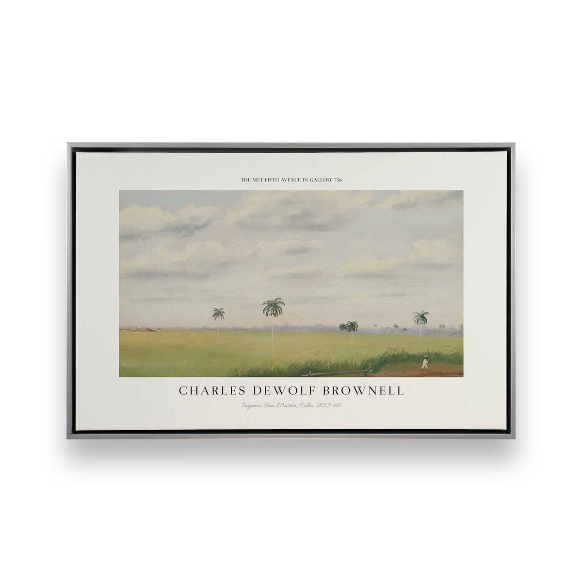 [Color:Polished Chrome], Picture of art in a Polished Chrome frame