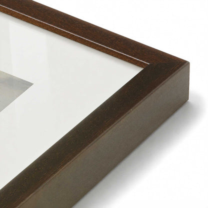 [Color:Belvinder Brown], Picture of art in a Polished Chrome frame at an angle