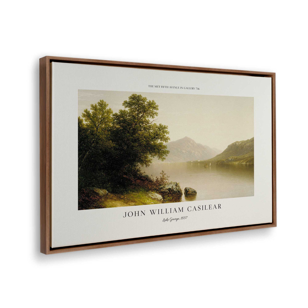 [Color:Walnut], Picture of the corner of the art