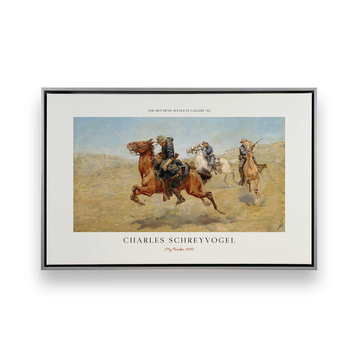 [Color:Polished Chrome], Picture of art in a Polished Chrome frame