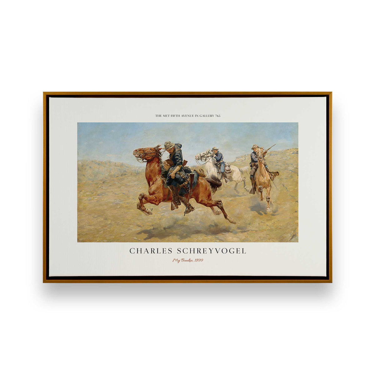 [Color:Polished Gold], Picture of art in a Polished Gold frame