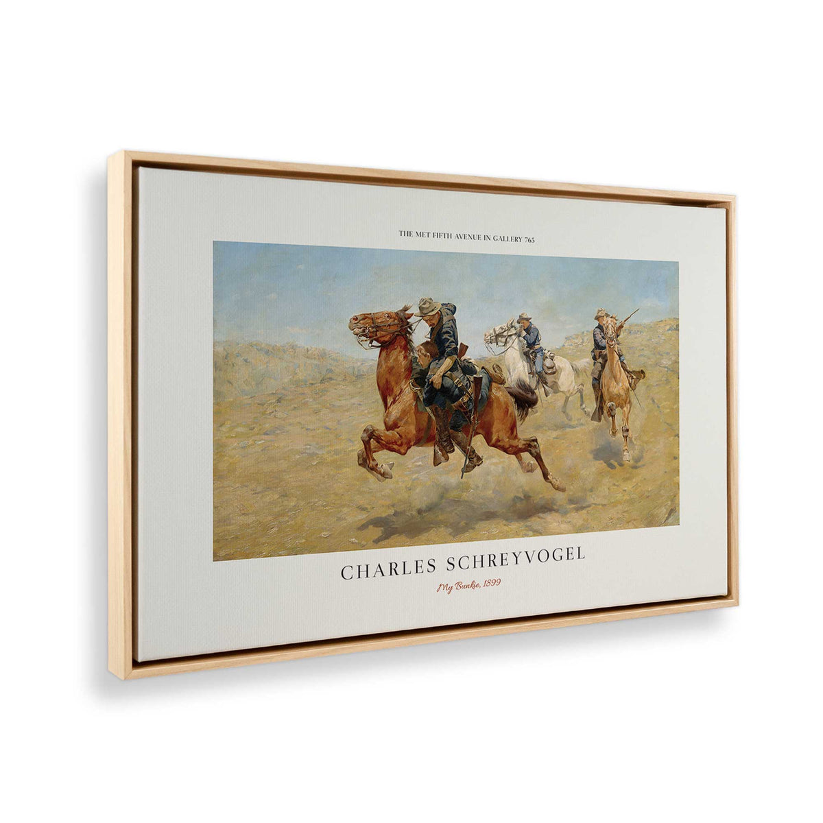 [Color:American Maple], Picture of the corner of the art