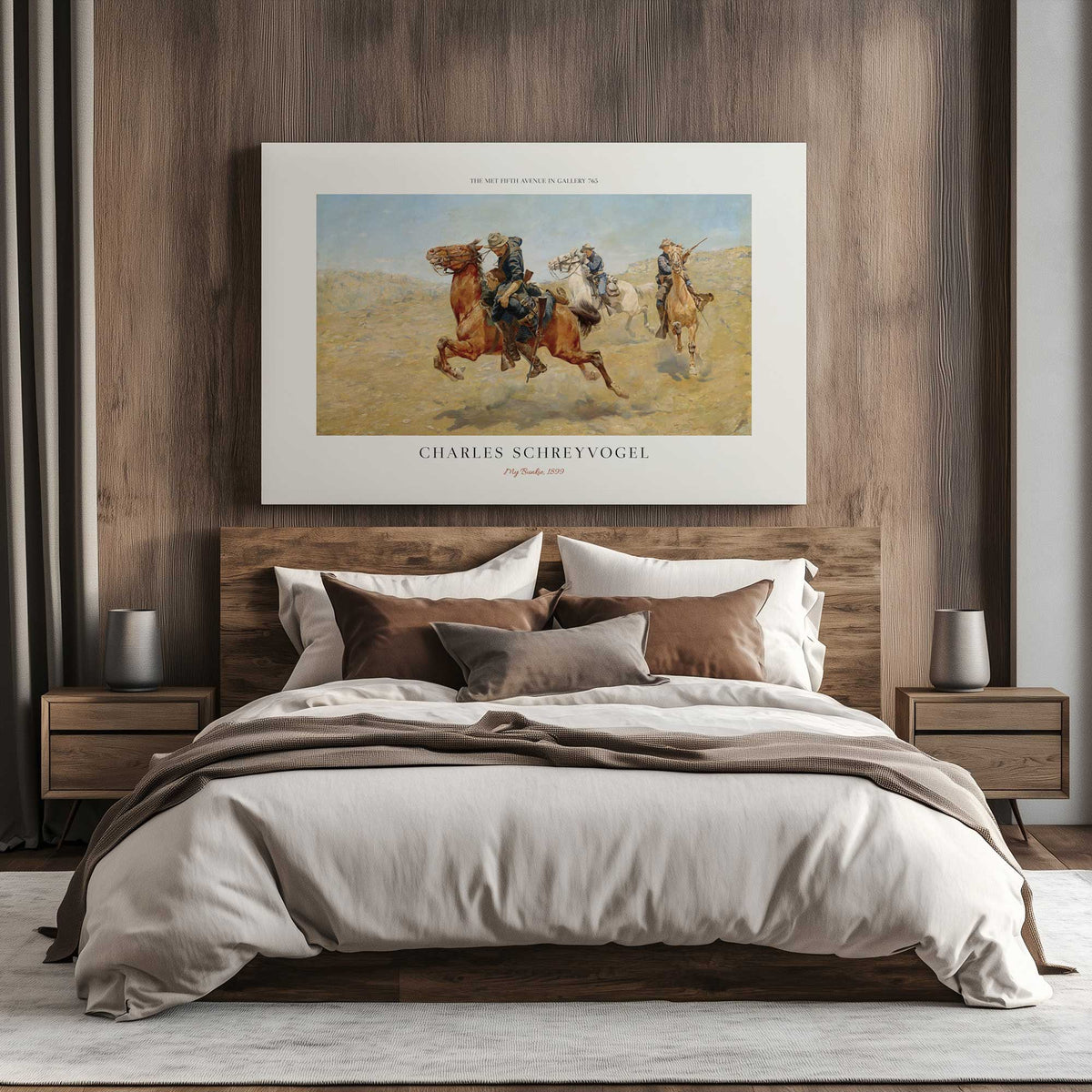 Picture of art in a room