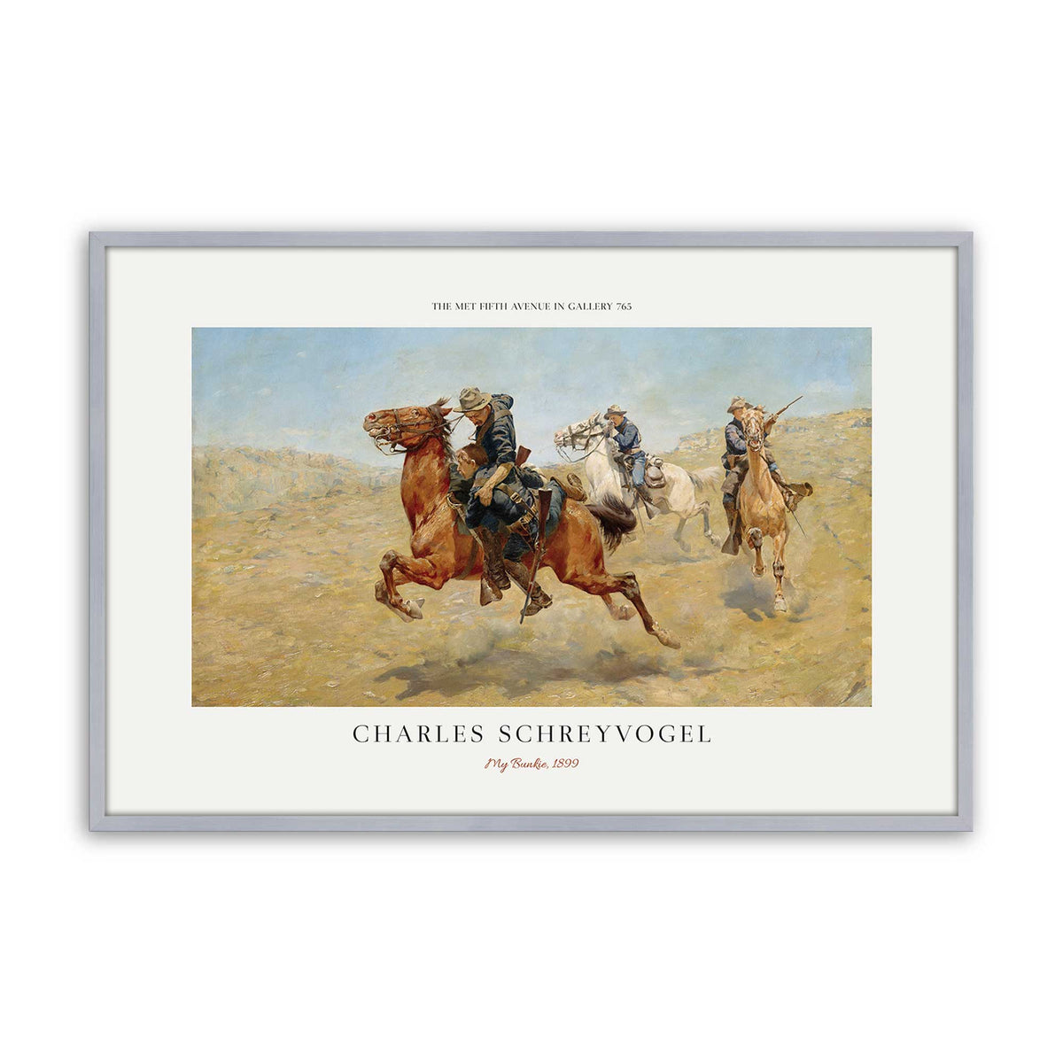 [Color:Polished Chrome], Picture of art in a Polished Chrome frame
