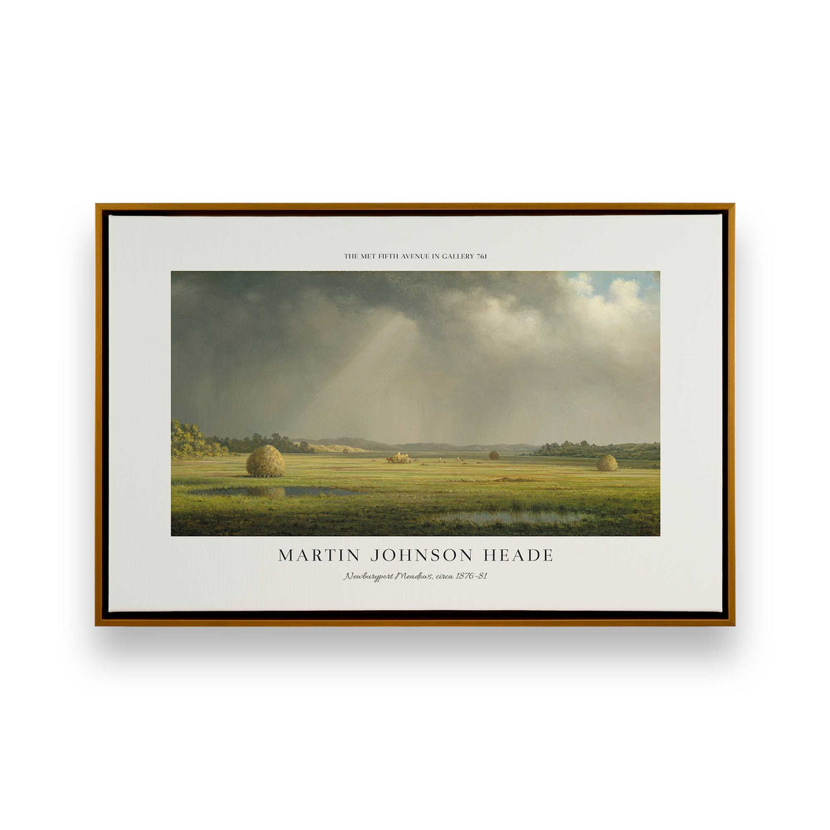 [Color:Polished Gold], Picture of art in a Polished Gold frame