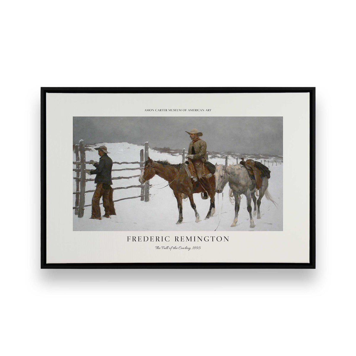 [Color:Satin Black], Picture of art in a Satin Black frame