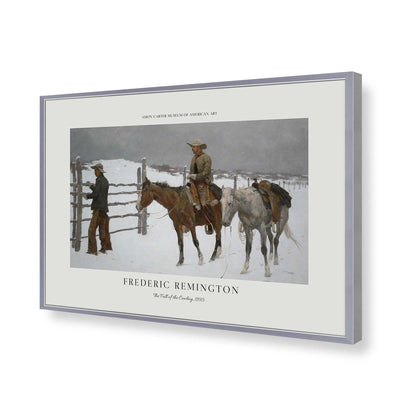 [Color:Polished Chrome], Picture of art in a Polished Chrome frame of the corner