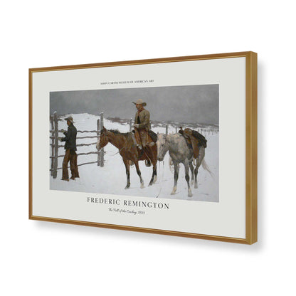 [Color:Polished Gold], Picture of art in a Polished Chrome frame of the corner