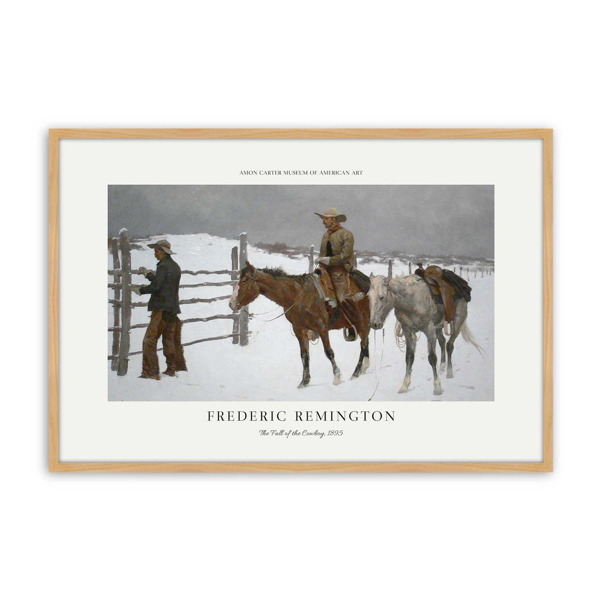 [Color:American Maple], Picture of art in a Polished Chrome frame