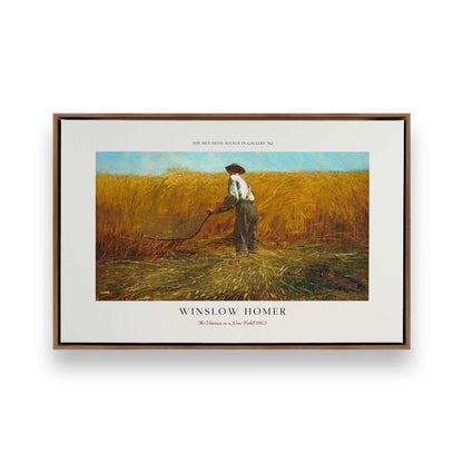 [Color:Walnut], Picture of art in a Walnut frame