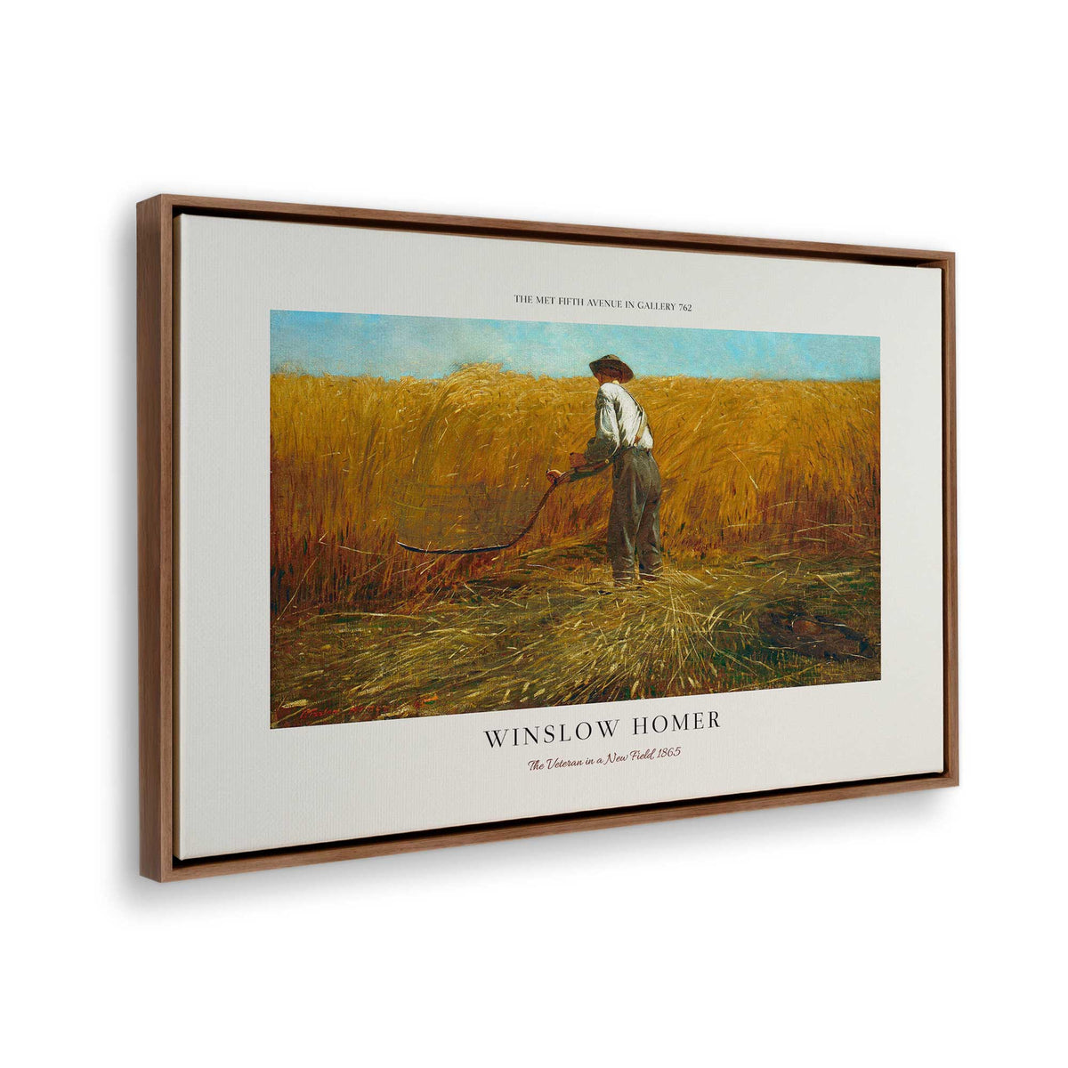 [Color:Walnut], Picture of the corner of the art