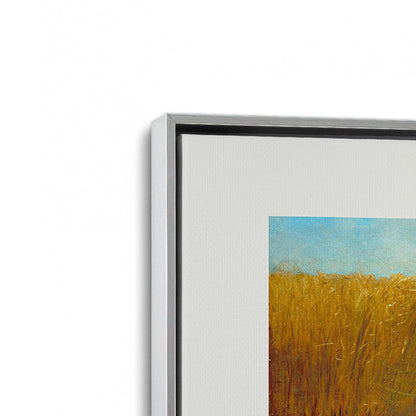 [Color:Polished Chrome], Picture of art in a Polished Chrome frame at an angle