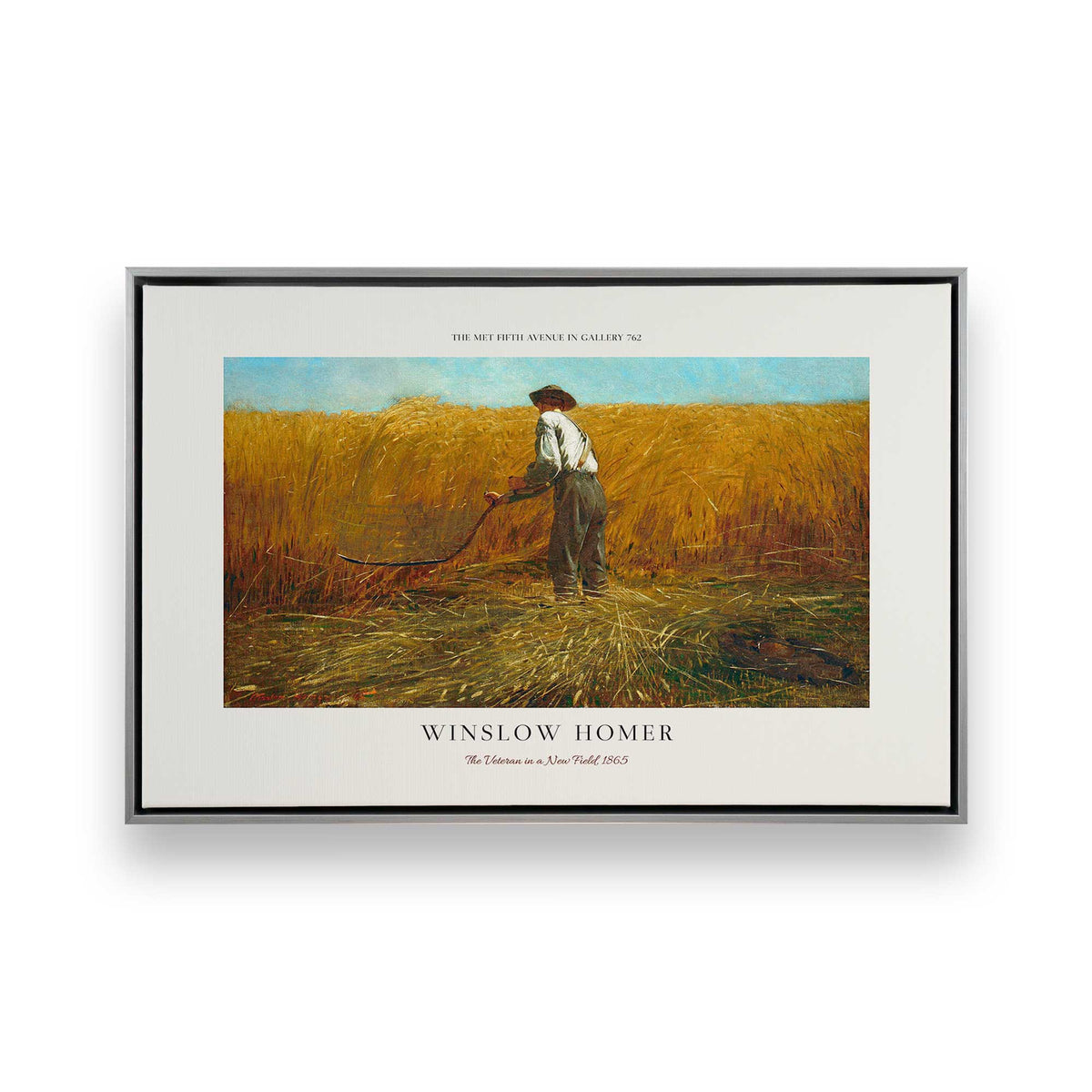 [Color:Polished Chrome], Picture of art in a Polished Chrome frame